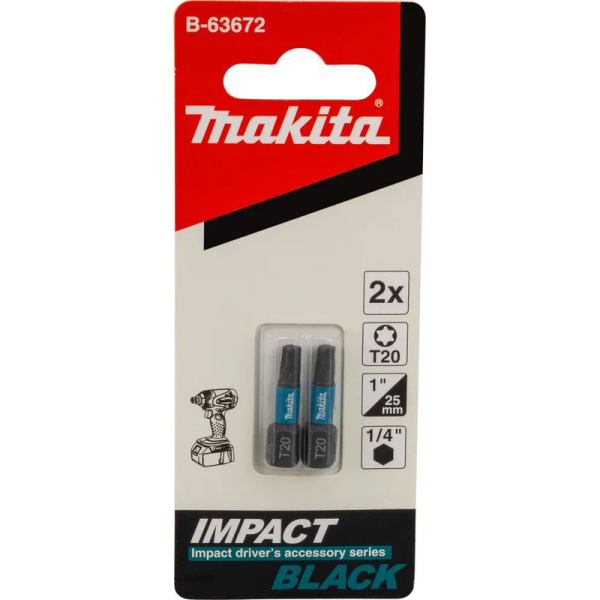 Бита Impact MAKITA B-63672 T20 25мм в Екатеринбурге