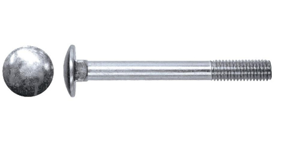Болт мебельный М6х135 DIN603 (600шт)