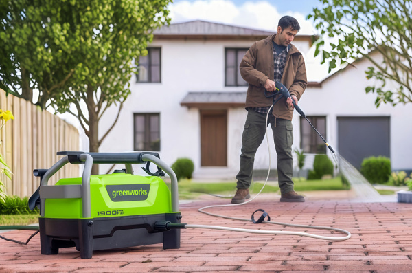 Мойка высокого давления электрическая Greenworks PW3130 1700Вт 130 бар PW3130A1  в Екатеринбурге