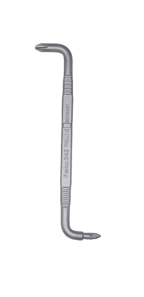Отвертка двусторонняя изогнутая Z-образная Felo PH1-PH2 34212000 в Екатеринбурге 
