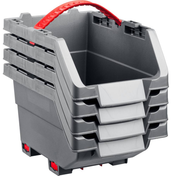 Лотки для хранения "Keter" Click Bins №3 15,5х22хh13,5см. 4шт.  17193661 в Екатеринбурге