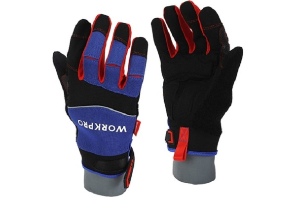 Перчатки для сборочных работ WORKPRO усиление ладони, для сенсорных экранов, размер XL  WP371002
