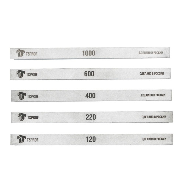 Набор камней для заточки TSPROF профиль CS, узкие 5шт. TS-SH1900010 в Екатеринбурге