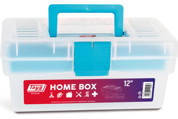 Ящик для инструмента Tayg 12" 290х170х127мм. с лотком прозрачный  110597 в Екатеринбурге 