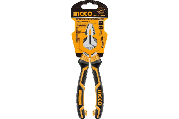 Плоскогубцы комбинированные INGCO 180 мм  HHCP28180 в Екатеринбурге 