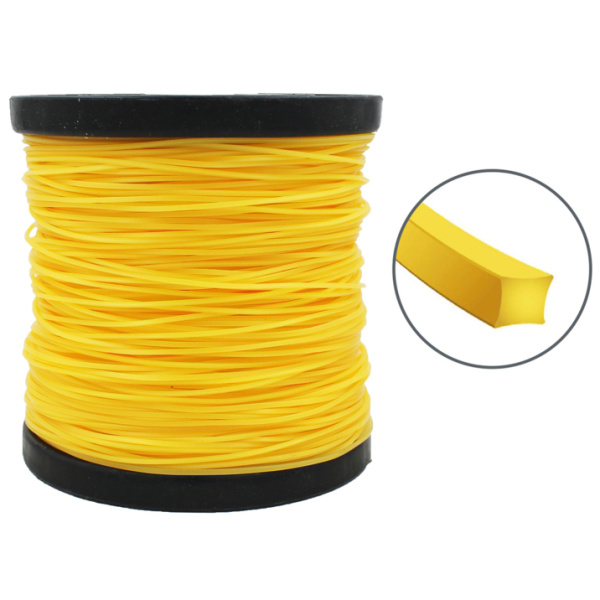 Леска триммерная SNIRREX "Квадрат" диаметр 2,4мм х 240 м 15-01-311 в Екатеринбурге