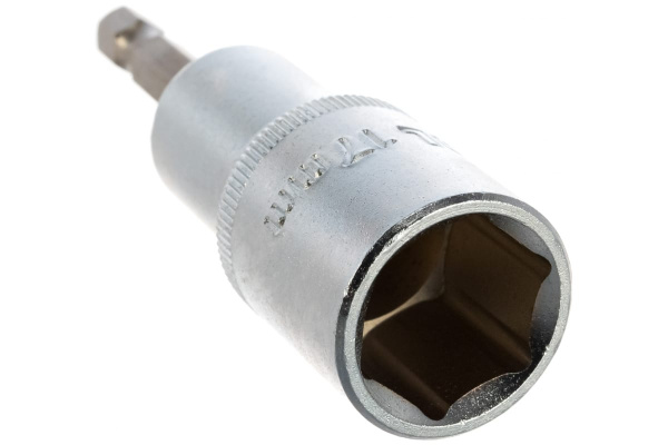 Бита-головка KRAFTOOL Nut Driver 17х80мм.  26396-17