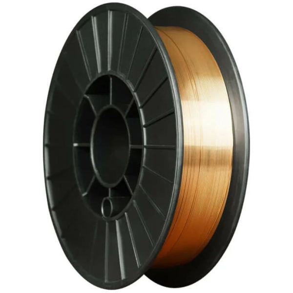Проволока сварочная омедненная Foxweld ER70S-6  д.1.0мм, 5кг D200 8557 в Екатеринбурге