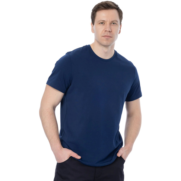 Футболка Brodeks KS711, темно-синий (L) KA-00005481-L в Екатеринбурге