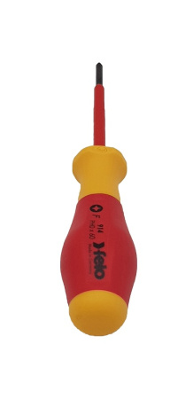 Отвертка диэлектрическая крестовая Felo PH0х60 91400190 в Екатеринбурге 