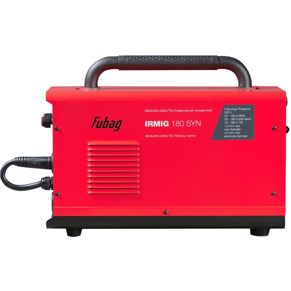 Сварочный инвертор полуавтомат FUBAG IRMIG 180 SYN + горелка 41383 в Екатеринбурге