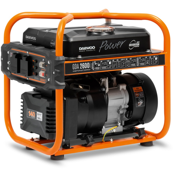 Генератор бензиновый инверторный DAEWOO GDA 2600i  в Екатеринбурге