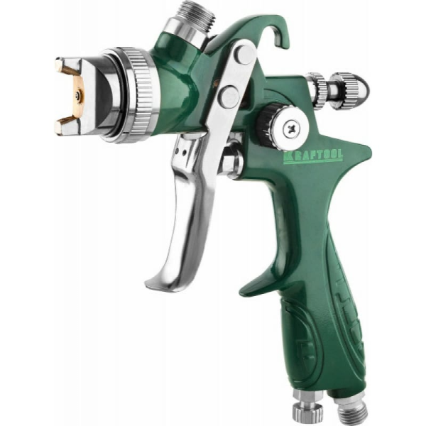 Краскопульт с верхним бачком Kraftool AirKraft HVLP 1.7мм.  06522-1.7 в Екатеринбурге