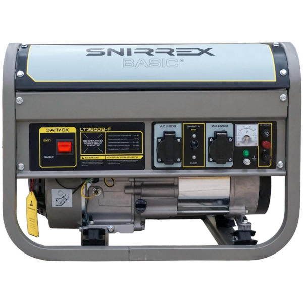 Генератор бензиновый SNIRREX BASIC LT3600B-F в Екатеринбурге