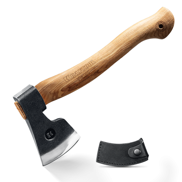 Топор универсальный "Kraftool" VIKING 850гр 380мм в чехле  20773