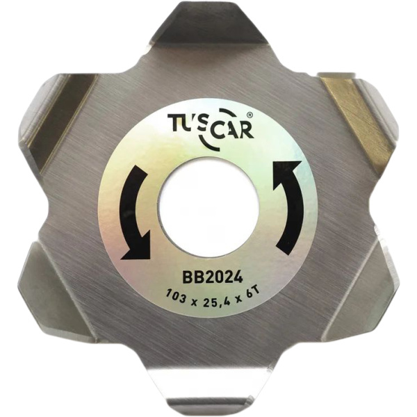 Насадка для ножей TUSCAR BB2024, Premium, 103x25,4x6T, Аnti-tangle10320249110-6-2