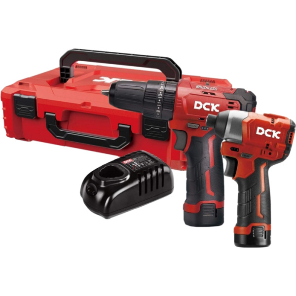 Набор инструмента аккумуляторный DCK KDJZ23-10i + KDPL04-8 KDKIT25(TYPE EK)  в Екатеринбурге
