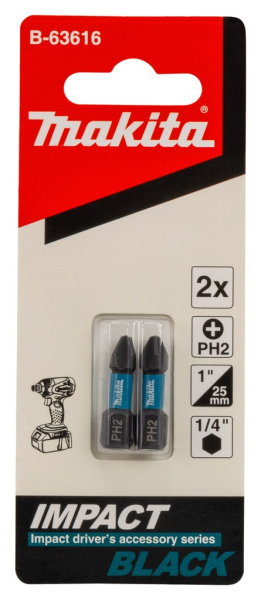Бита Makita Impact PН2 25 мм B-63616  в Екатеринбурге