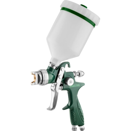 Краскопульт с верхним бачком Kraftool AirKraft HVLP 1.7мм.  06522-1.7 в Екатеринбурге