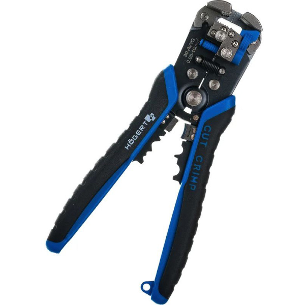 Автоматические клещи для зачистки проводов HOEGERT TECHNIK HT1P182 в Екатеринбурге 