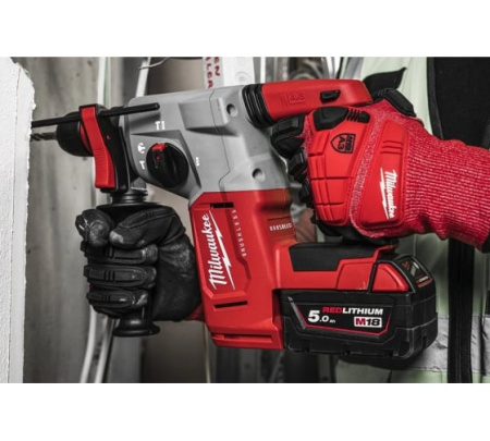Аккумуляторный перфоратор Milwaukee M18BLHX-502X FUEL 4933478892