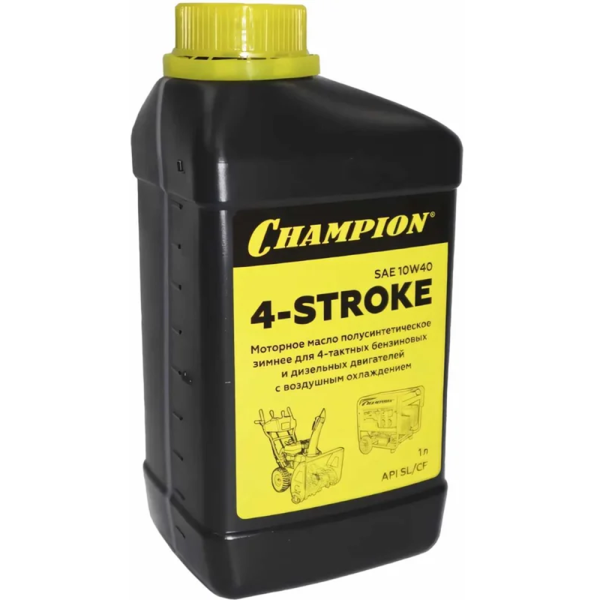 Масло полусинтетическое зимнее CHAMPION SAE 10W40 API SL/CF 1 952853