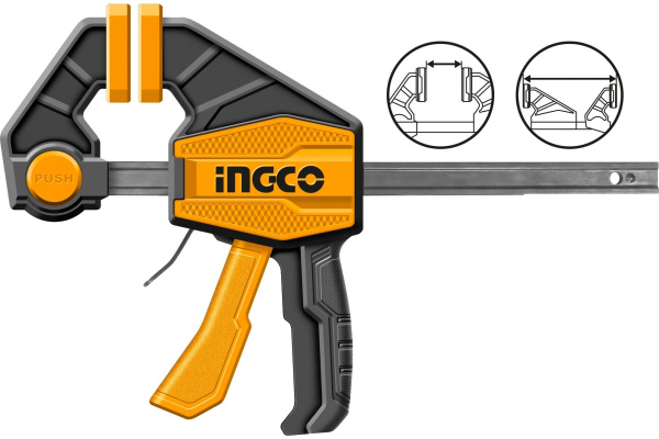 Струбцина быстрозажимная INGCO  INDUSTRIAL 63х150 мм  HQBC01601 в Екатеринбурге 