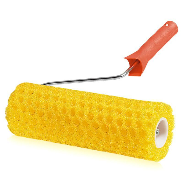 Валик "Matrix" структурный поролоновый с ручкой "горошек" 230мм. d.80мм. 80222 в Екатеринбурге 