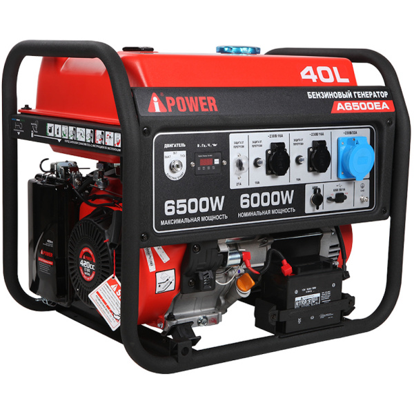Бензиновый генератор A-iPower A6500EA 20109