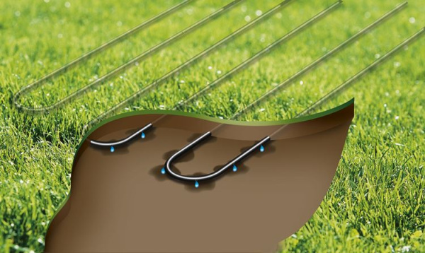 Шланг сочащийся для подземной прокладки GARDENA 01395-20.000.00 в Екатеринбурге