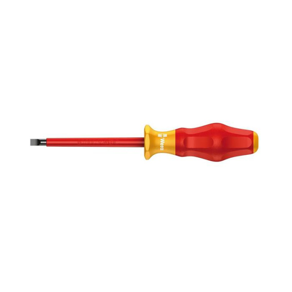 Отвертка диэлектрическая "Wera" SL 3.0х0,5х100мм. WE-031581