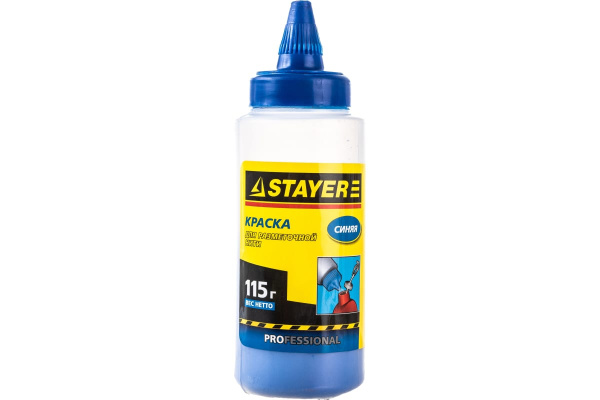 Краска STAYER для разметочной нити синяя 115г 2-06401-1_z01 в Екатеринбурге 
