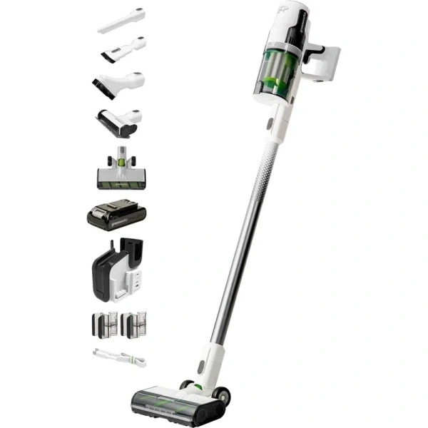 Пылесос беспроводной вертикальный аккумуляторный Greenworks 24В G24SVK4D 4701107UB в Екатеринбурге