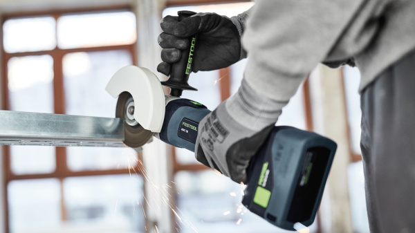 Аккумуляторная углошлифовальная машина FESTOOL комплект базовый AGC 18-125 Li 575343 в Екатеринбурге