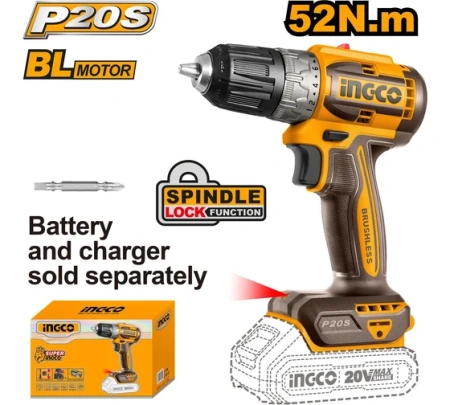 Аккумуляторный шуруповерт INGCO CDLI204531 в Екатеринбурге
