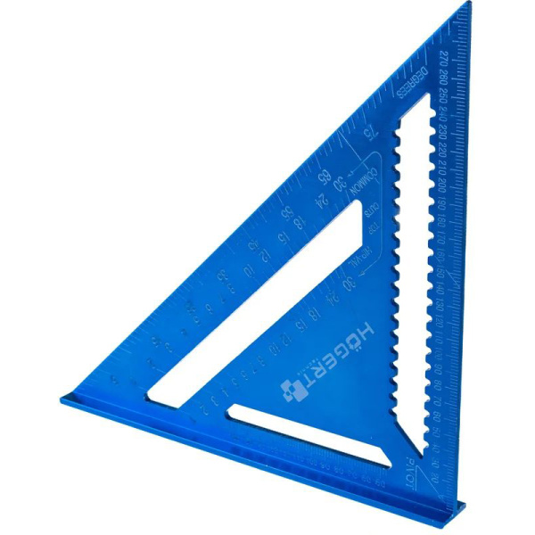Угольник разметочный HOEGERT TECHNIK алюминиевый, 300 мм HT4M214 в Екатеринбурге 