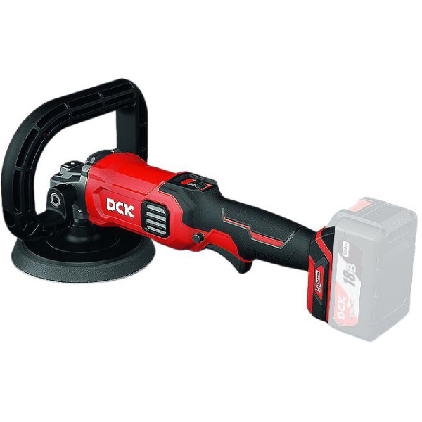 Машина шлифовальная угловая аккумуляторная (полировальная) DCK KDSP02-180(TYPE Z)