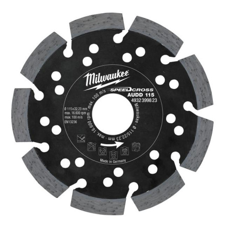 Алмазный диск AUDD 125 Milwaukee