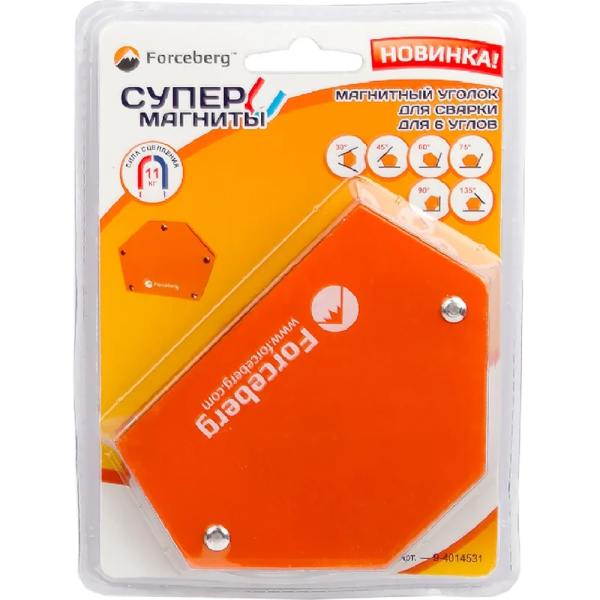 Магнитный уголок для сварки для 6 углов Forceberg, усилие до 11 кг в Екатеринбурге