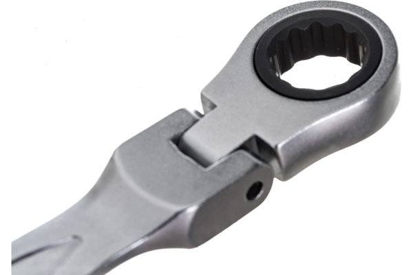 Ключ комбинированный HOEGERT  шарнирный с трещоткой 14 мм, 72T, сталь CrV HT1R054 в Екатеринбурге 