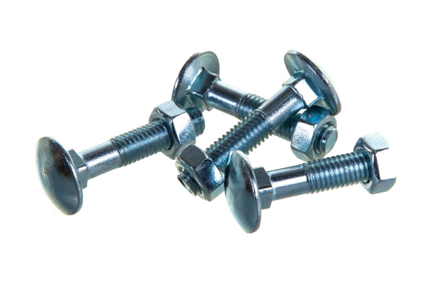 Болт мебельный СТРОЙБАТ DIN 603  8x40 с гайкой 6шт 021400 в Екатеринбурге