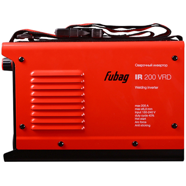 Сварочный аппарат инвертор FUBAG IR 200 V.R.D.  41328 в Екатеринбурге