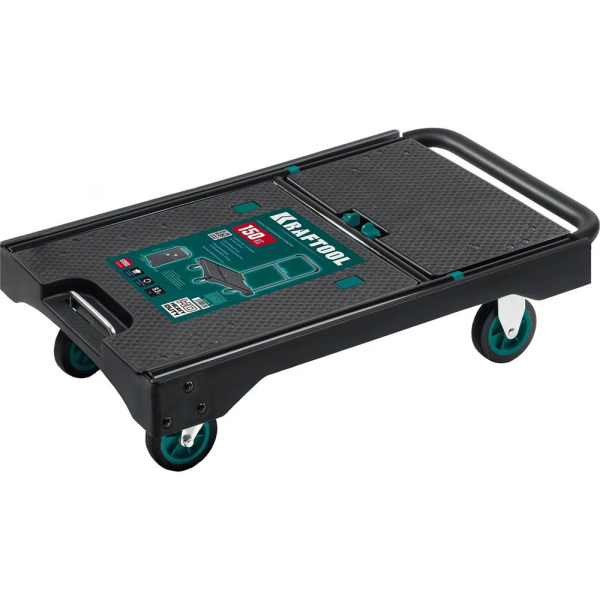 Тележка платформенная складная KRAFTOOL до 150 кг, 68х49.5 см, d10 см 38780-150 в Екатеринбурге