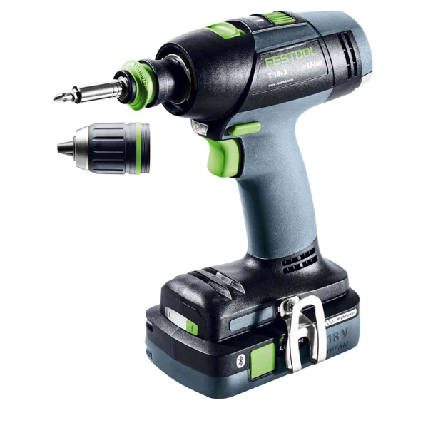 Аккумуляторная дрель-шуруповерт FESTOOL T18 HPC 4,0 I-Plus-PROMO+органайзер 577428RU в Екатеринбурге