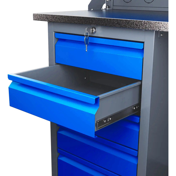 Верстак слесарный ВЕРСТАКОФФ TNC 161.57.1-2FR 125495 в Екатеринбурге