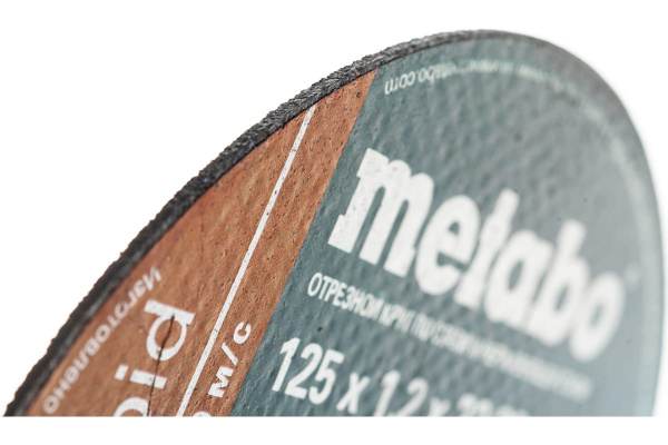 Диск отрезной Metabo SP-Novorapid RU по нержавеющей стали 125х1,2х22,2мм  617177000 в Екатеринбурге