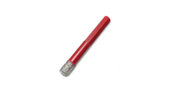 Коронка алмазная с воском "RUBI" Dry Gres 12мм.  05907 в Екатеринбурге