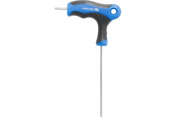 Ключ HOEGERT torx security типа "Т", длинный TT10 HT1W869