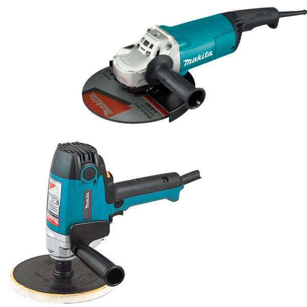 Набор полировальная шлифмашина Makita PV7000C + УШМ GA9060 в Екатеринбурге