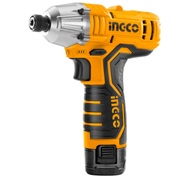 Аккумуляторный ударный шуруповерт  INGCO 12В  CIRLI1201